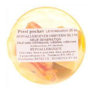 Chutt Pocket oordop 4 stuks