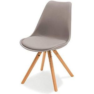 Galileo Casa 2195870 stoel van PP, grijs, L 49 x D 54 x H 83,5 cm