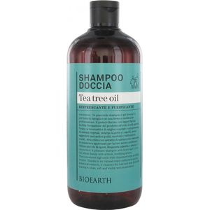 Bioearth Family 3in1 Tea Tree Shampoo & Body Wash - 500 ml