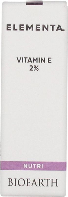Bioearth - Elementa Nutri Solution - Vitamine E 2% - 15 ml - Veganistisch - Eco-Bio