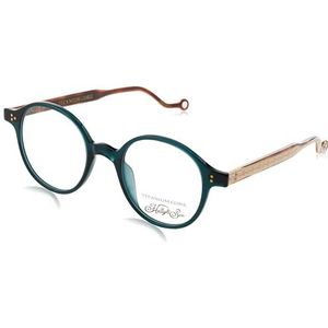 Hally & Son Eyeglass Frame HS873V04 Green-Tortoise 46/20/145 Unisexe Adultes Lunettes, Vert - tortue, 46/20/145