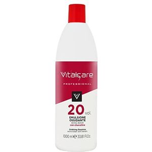 Vitalcare Oxidatie-emulsie 20 volumes, extra zacht haaroxidatiemulsie met keratine, 1000 ml