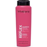 Vitalcare Colour Reflex 500 ml beschermende shampoo voor gekleurd of behandeld haar, met vitamine E en zijdeproteïnen, voor zachter en glanzend haar