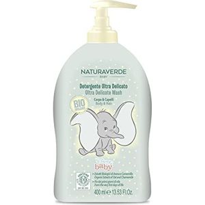 Disney Naturaverde Baby Ultra Delicate Wash Douchegel en Shampoo 2in1 voor Kinderen vanaf Geboorte 400 ml