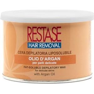 RESTASE | Vet oplosbare ontharingswas, arganolie, delicate huid, 400 ml, gemaakt in Italië