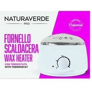 Naturaverde Pro waxverwarmer met thermostaat voor ontharing + gratis reservoir, 1 stuk