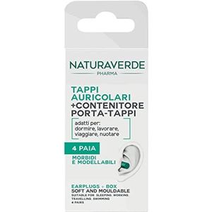 Naturaverde | Pharma oordopjes om te slapen, ruisonderdrukking, oordopjes om te slapen, oordopjes om te slapen, oordopjes, 4 paar