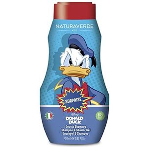Disney Classics Donald Duck Shampoo and Shower Gel Douchegel voor Kinderen met verrassing 400 ml