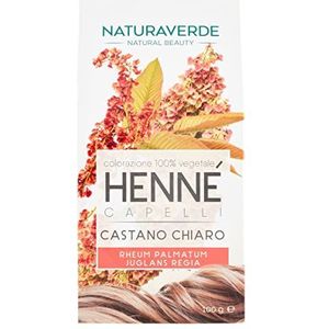 Naturaverde Henna plantaardige kleur lichtbruin 100 g