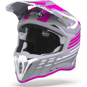 Airoh Strycker Shaded Flat Pink XL