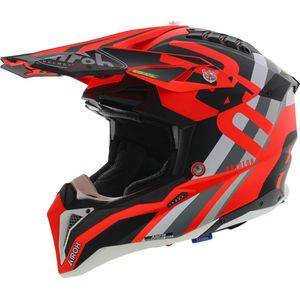 Airoh - Aviator 3 - Crosshelm - Oranje - Materiaal: Kunststof