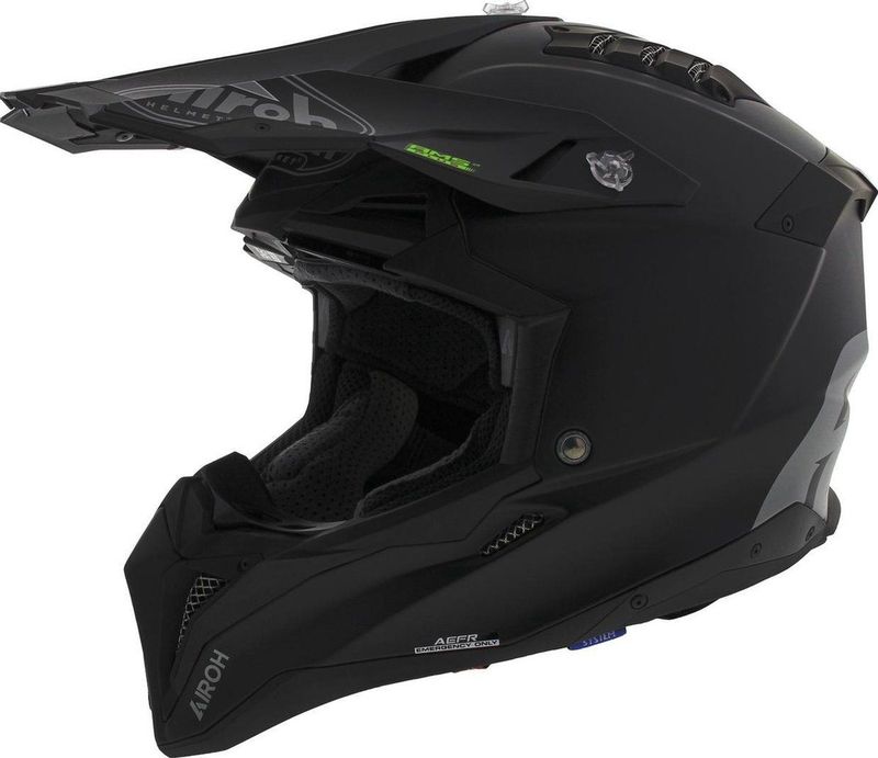 Airoh - Aviator 3 AMS - Crosshelm - Mat Zwart