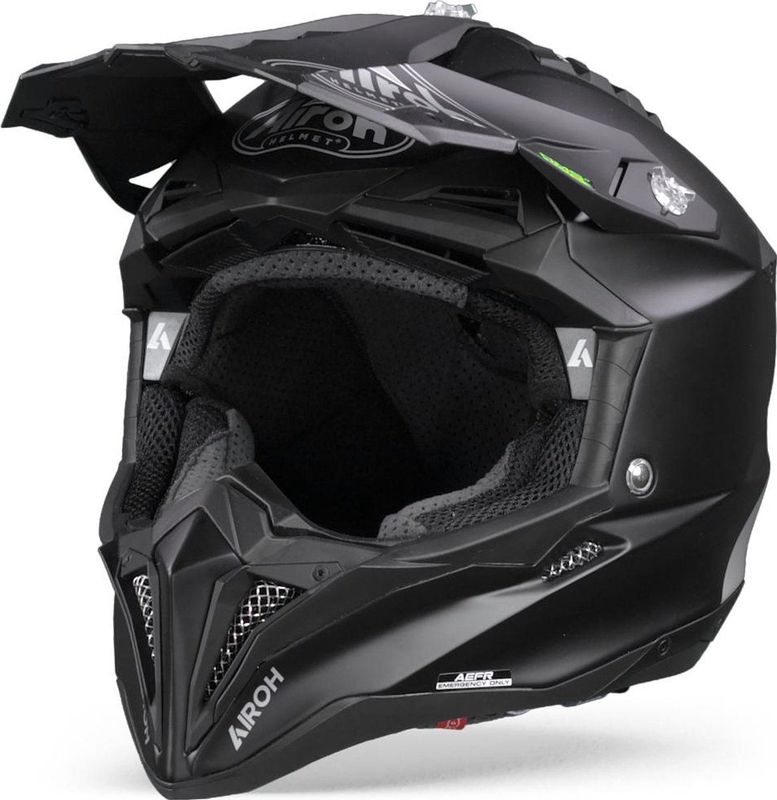 Airoh - Aviator 3 - Crosshelm - Zwart - Carbon
