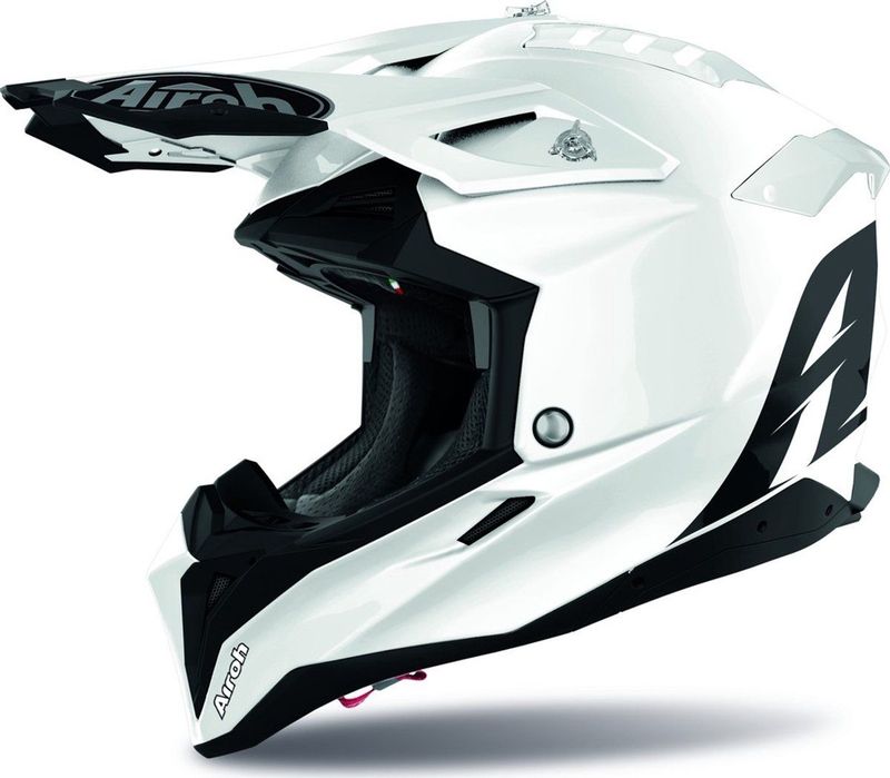 Airoh - Aviator 3 - Crosshelm - Wit - Carbon