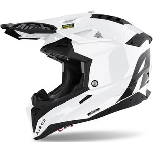 Airoh - Aviator 3 - Crosshelm - Glans Wit - Offroad Helm