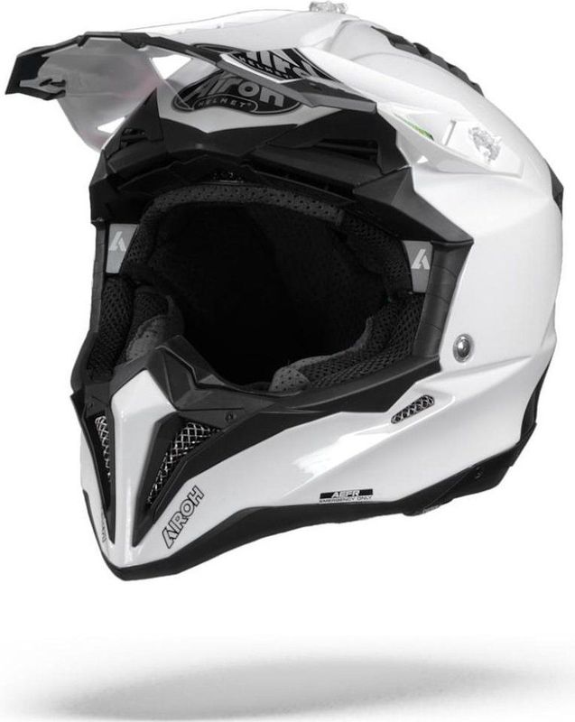 Airoh - Aviator 3 - Crosshelm - Wit - Carbon