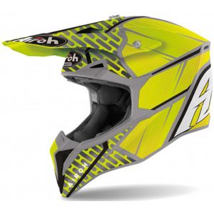 Airoh - Wraap Idol - Motorcross Helm - Zwart - Kunststof