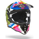 Airoh - Strykker - Crosshelm - Zwart - HPC-buitenschaal