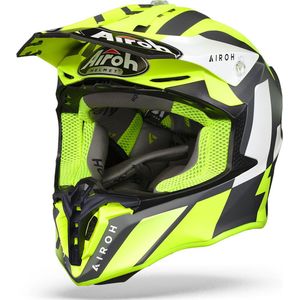 Airoh - Twist 2.0 Lift - Crosshelm - Geel Zwart