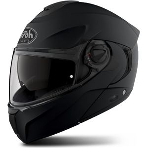 Airoh - Color - Modulaire Helm - Zwart - HRT Buitenschaal - Bluetooth-ready