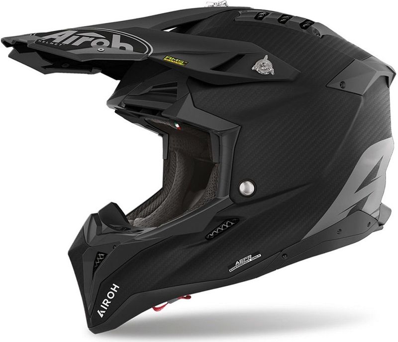 Airoh - Aviator 3 - Offroad Helm - Carbon - Mat