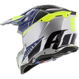 Airoh - Aviator 3 - Offroad Helm - Blauw - Carbon