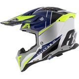 Airoh - Aviator 3 - Offroad Helm - Blauw - Carbon