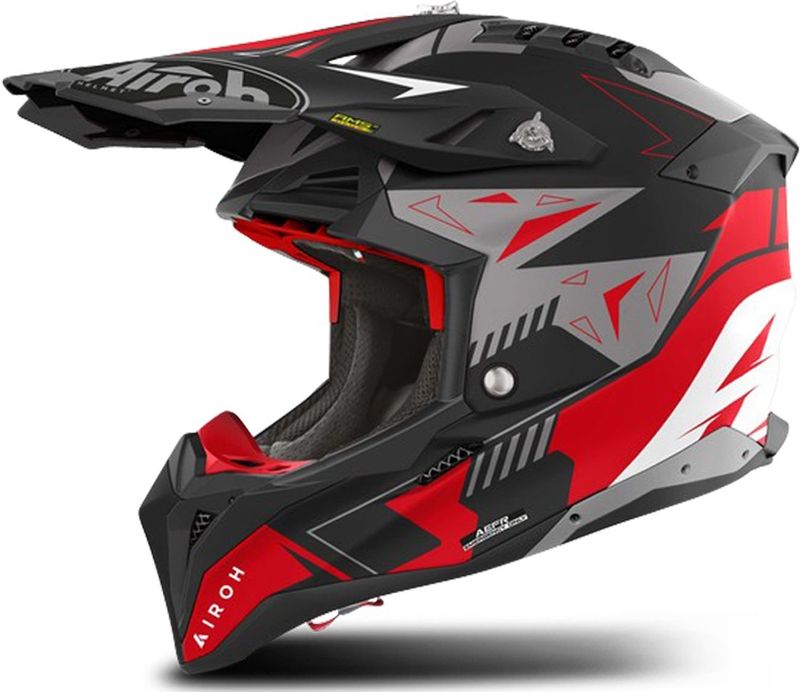 Airoh - Aviator 3 - Offroadhelm - Carbon 3K