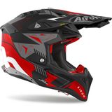 Airoh - Aviator 3 - Offroad Helm - Rood - Carbon