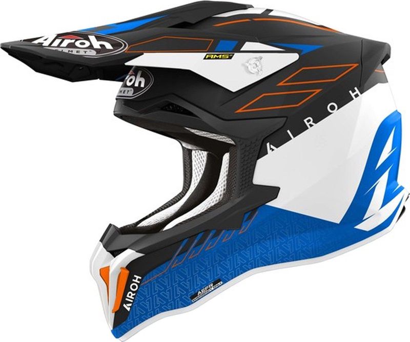Airoh - Strycker Skin - Crosshelm - Blauw Mat