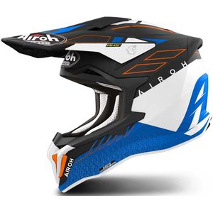 Crosshelm AIROH Strycker Skin Mat Blauw