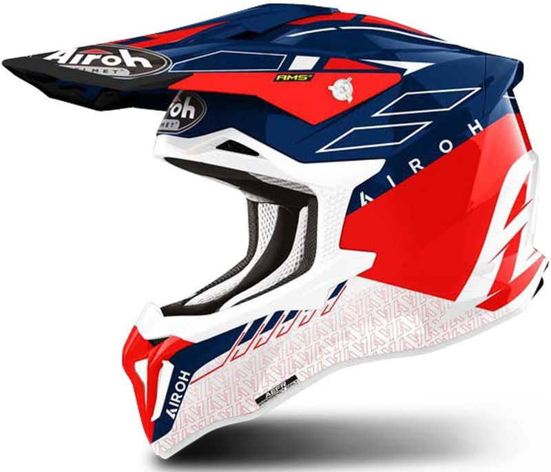 Airoh - Strycker Skin - Crosshelm - Rood Mat