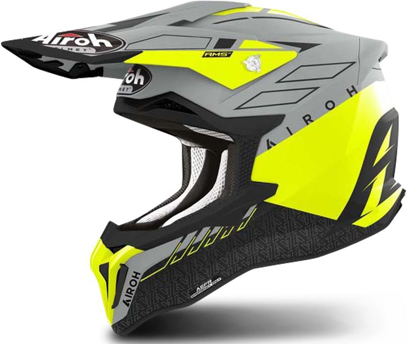 Airoh - Strycker - Offroadhelm - HPC - Anallergisch - Ademend - Veiligheidssysteem