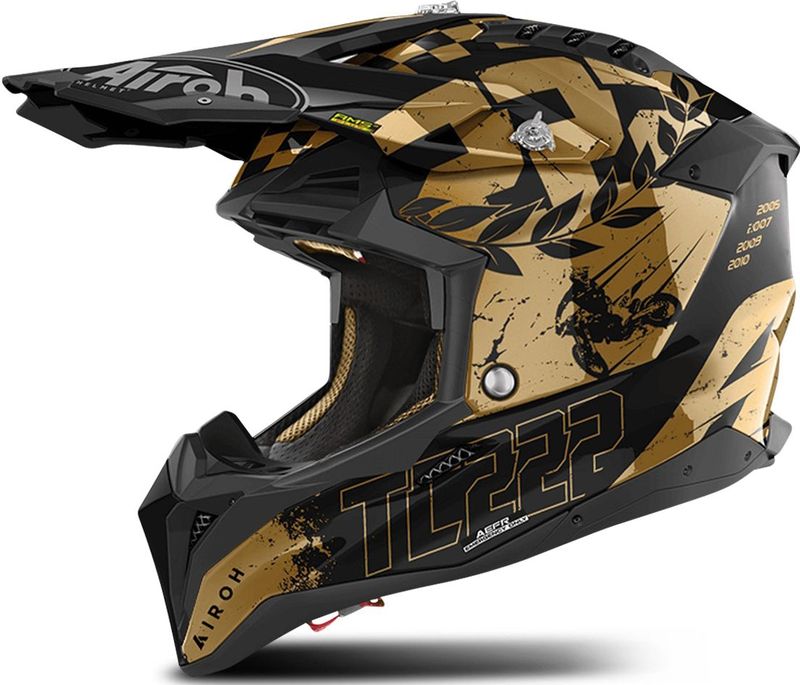 Airoh - Aviator 3 - Crosshelm - Carbon 3K - Aerodynamisch Ontwerp