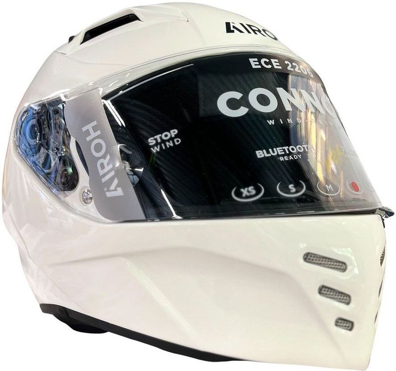 Airoh - Connor - Integraalhelm - Wit - Aerodynamisch Ontwerp