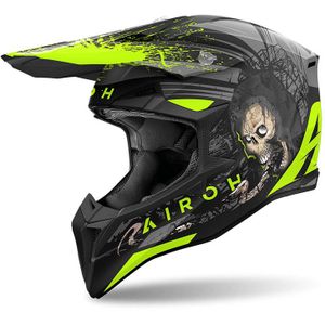 Airoh - Wraaap Darkness - Offroad Helm - Maat L