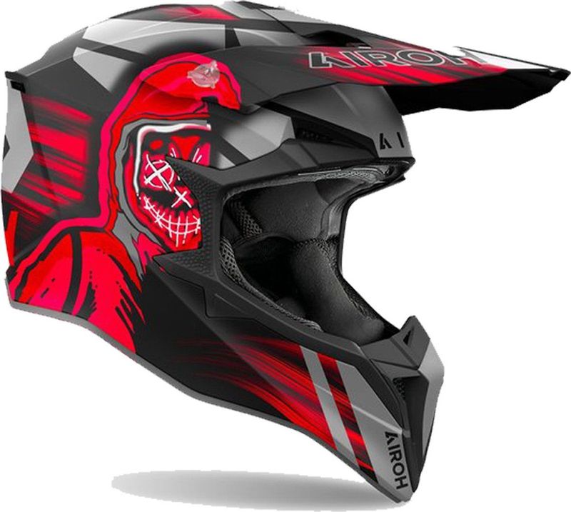 Airoh - Wraap Cyber - Offroadhelm - Lichtgewicht - HRT - 1201-1300 gram