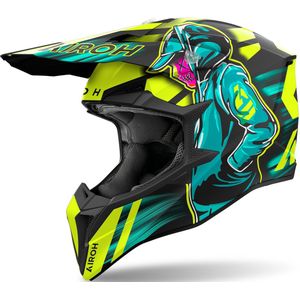Airoh Wraaap Cyber Motorcross Helm