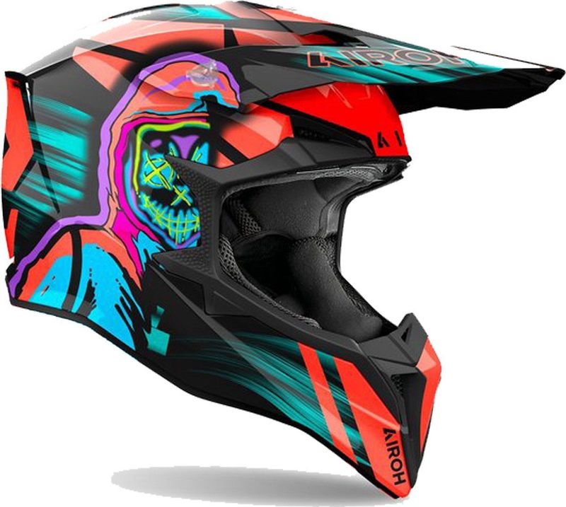 Airoh Wraaap Cyber Motorcross Helm