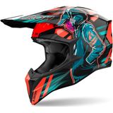 AIROH - Wraap Cyber - Off-Road Helm - HRT - Lichtgewicht - Zwart