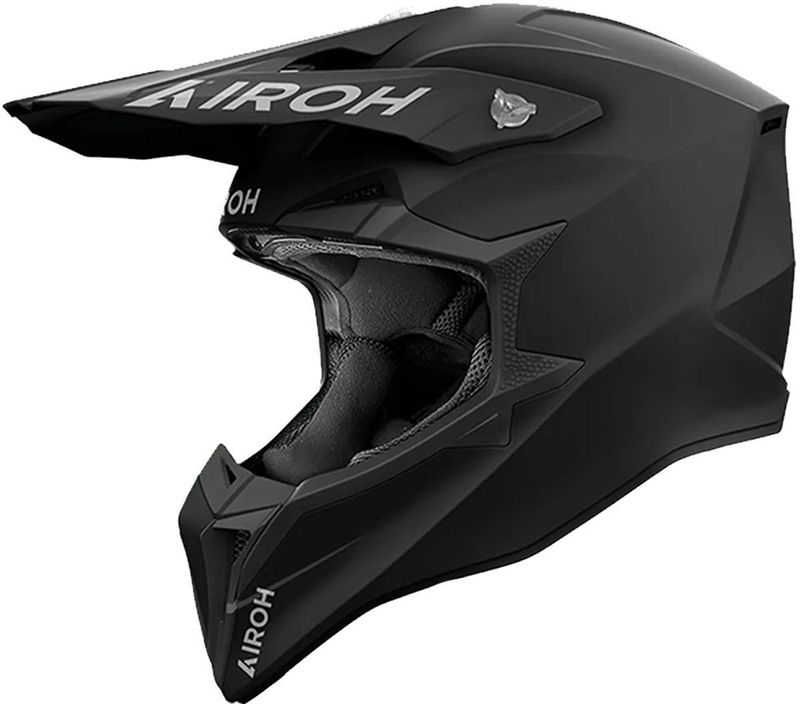 AIROH - Wraap Color - Crosshelm - Zwart - Lichtgewicht - Ventilatiesysteem