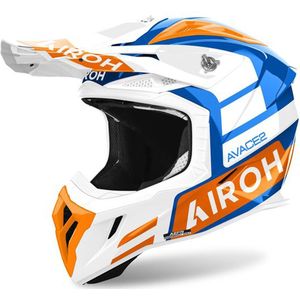 Airoh - Aviator Ace 2 - Offroad Helm - Oranje - Composite Carbon