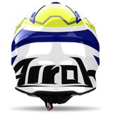 Airoh - Aviator Ace 2 - Offroad Helm - Geel - Glanzend - Composite Carbon