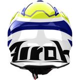 Airoh - Aviator Ace 2 - Offroad Helm - Geel - Glanzend - Composite Carbon