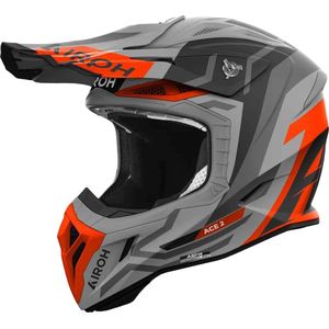 Airoh - Aviator Ace 2 - Offroad Helm - Oranje - Composite Carbon