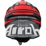 Airoh - Aviator Ace 2 - Offroad Helm - Rood - Composite Carbon