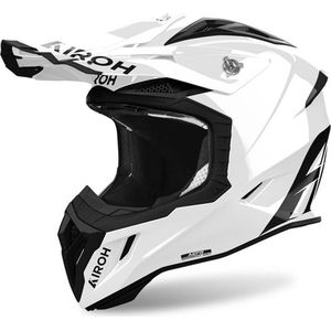 Airoh - Aviator Ace 2 - Offroad Helm - Wit - Composite Carbon