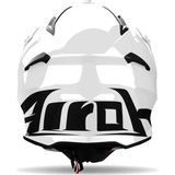 Airoh - Aviator Ace II - Offroadhelm - Wit Glans - Koolstofvezel en Kevlar