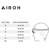 Airoh - Twist 3 - Helm - Zwart - HRT-schaal - Geschikt voor Bluetooth