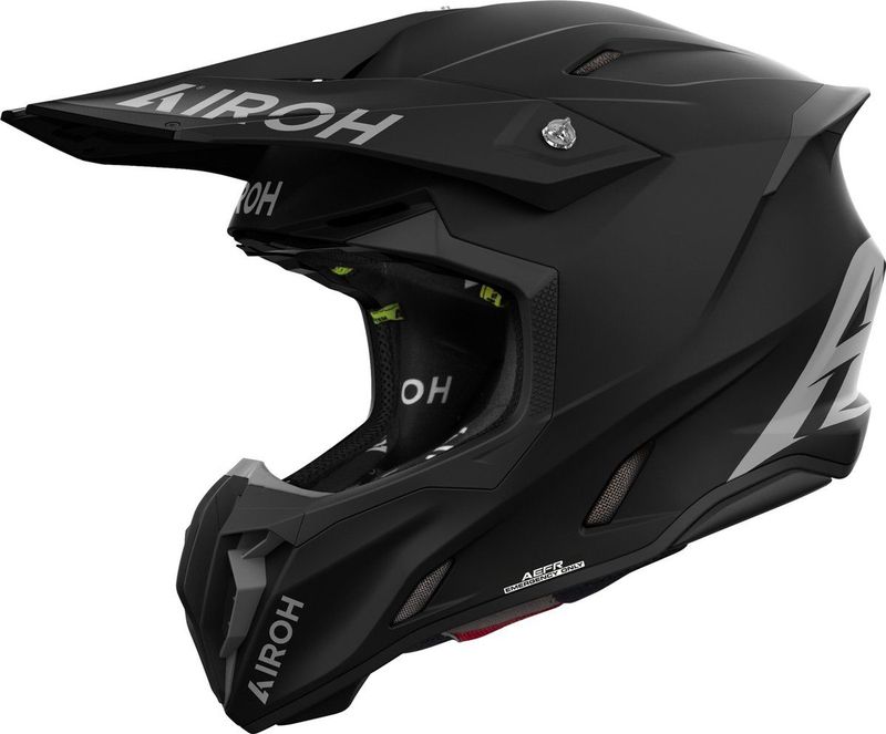 Airoh - Twist 3 - Helm - Zwart - HRT-schaal - Geschikt voor Bluetooth